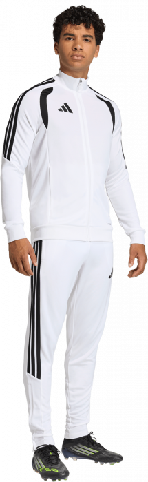 Adidas - Tiro 26 League Training Jacket With Zip - Wit & zwart