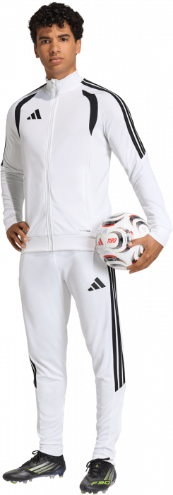 Adidas - Tiro 26 League Training Jacket With Zip - Wit & zwart