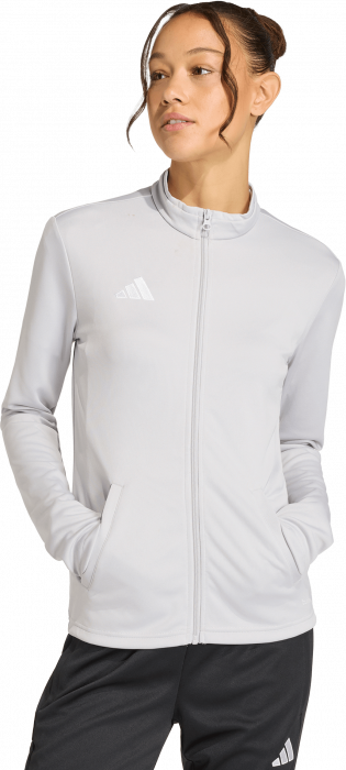 Adidas - Entrada 26 Tr&aelig;ningstr&oslash;je Med Lynl&aring;s Dame - T Light Grey & hvid