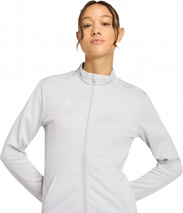 Adidas - Entrada 26 Tr&aelig;ningstr&oslash;je Med Lynl&aring;s Dame - T Light Grey & hvid