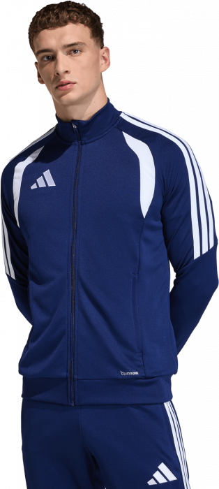 Adidas - Tiro 26 League Training Jacket With Zip - T Navy Blue & white
