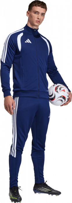 Adidas - Tiro 26 League Training Jacket With Zip - T Navy Blue & white