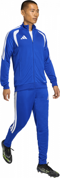 Adidas - Tiro 26 League Training Jacket With Zip - Royal Blue & vit