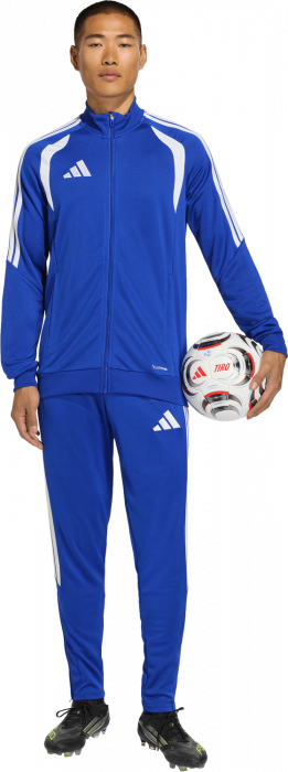 Adidas - Tiro 26 League Training Jacket With Zip - Royal Blue & vit