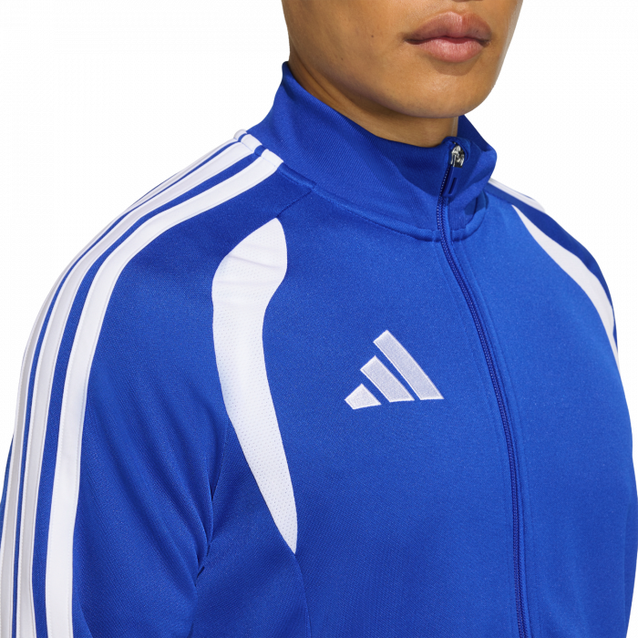 Adidas - Tiro 26 League Training Jacket With Zip - Royal Blue & vit