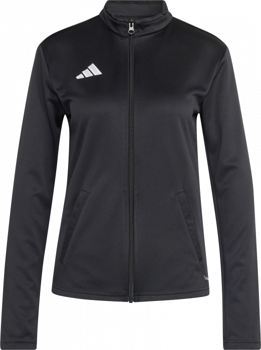 Adidas - Entrada 26 Track Jacket With Full Zip - Nero & bianco
