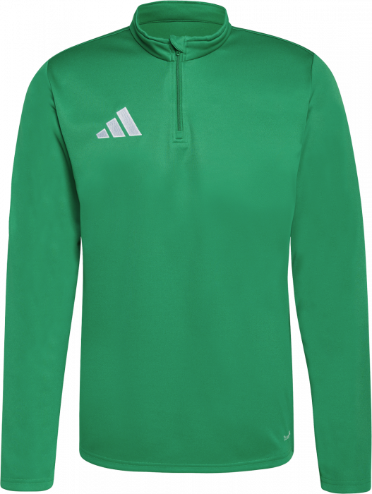 Adidas - Entrada 26 Track Top With Half Zip - T Green & wit