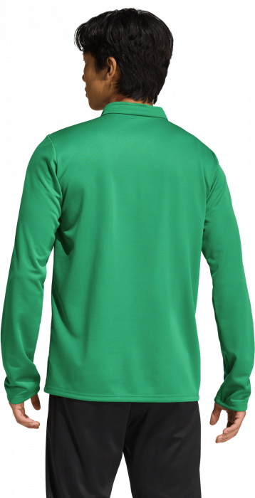 Adidas - Entrada 26 Track Top With Half Zip - T Green & wit