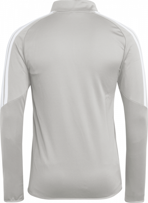 Adidas - Tiro 26 League Training Jacket With Half Zip - T Light Grey & white