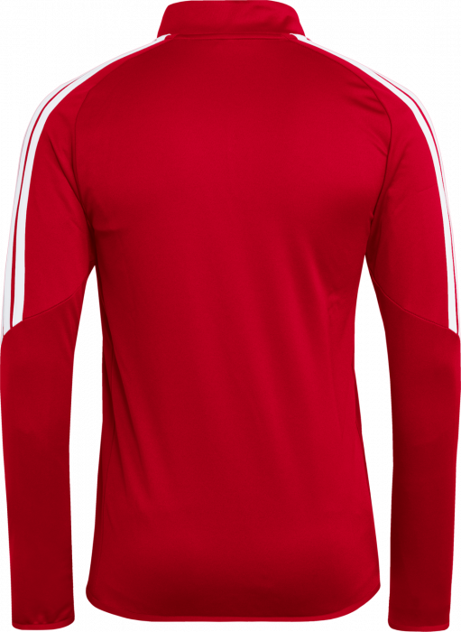 Adidas - Tiro 26 League Tr&aelig;ningstr&oslash;je Med Halv Lynl&aring;s - T Power Red & hvid