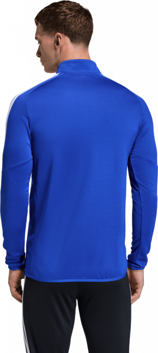 Adidas - Tiro 26 League Tr&aelig;ningstr&oslash;je Med Halv Lynl&aring;s - T Royal Blue & hvid