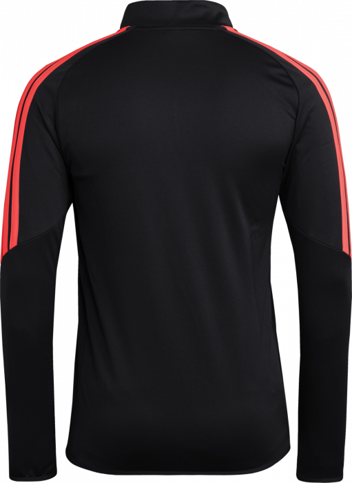 Adidas - Tiro 26 League Training Jacket With Half Zip - Czarny & semi lucid red
