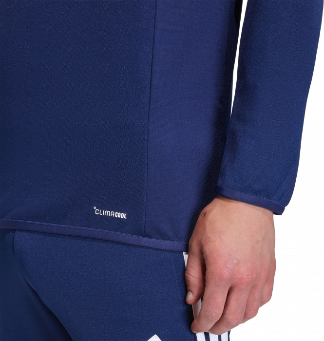Adidas - Tiro 26 League Tr&aelig;ningstr&oslash;je Med Halv Lynl&aring;s - T Navy Blue & hvid