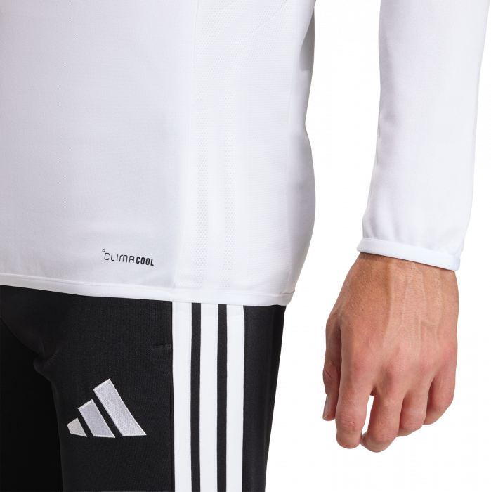 Adidas - Tiro 26 League Tr&aelig;ningstr&oslash;je Med Halv Lynl&aring;s - Hvid & sort