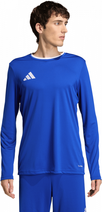 Adidas - Entrada 26 Player Jersey Longsleeve - Royal Blue & blanc