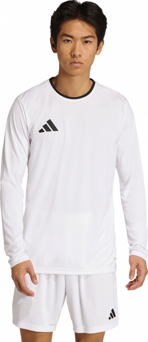 Adidas - Entrada 26 Player Jersey Longsleeve - Blanc & noir