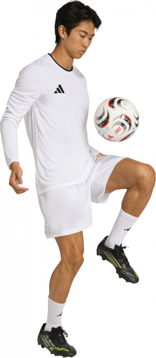 Adidas - Entrada 26 Player Jersey Longsleeve - Blanc & noir