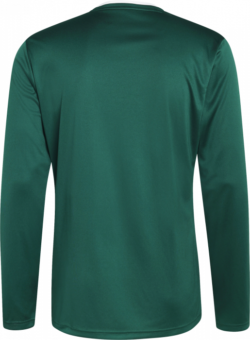 Adidas - Entrada 26 Player Jersey Longsleeve - Dark Team Green & blanc