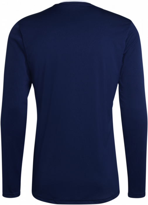 Adidas - Entrada 26 Player Jersey Longsleeve - T Navy Blue & blanc