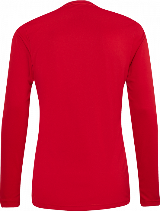 Adidas - Entrada 26 Player Jersey Longsleeve - T Power Red & blanc