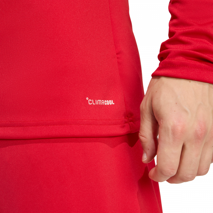 Adidas - Entrada 26 Player Jersey Longsleeve - T Power Red & blanc