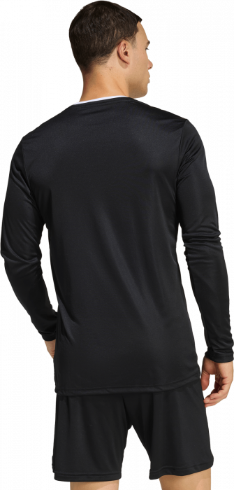 Adidas - Entrada 26 Player Jersey Longsleeve - Noir & blanc