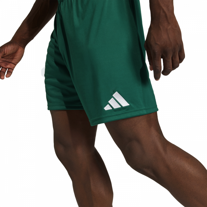 Adidas - Entrada 26 Shorts - Dark Team Green & blanc