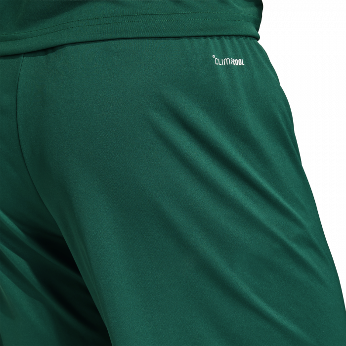 Adidas - Entrada 26 Shorts - Dark Team Green & blanc