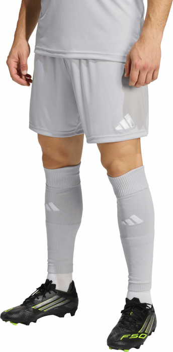 Adidas - Entrada 26 Shorts - T Light Grey & hvid