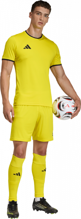 Adidas - Entrada 26 Shorts - T Yellow & sort