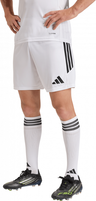 Adidas - Tiro 26 League Shorts - Branco & preto