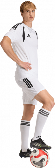 Adidas - Tiro 26 League Shorts - Branco & preto