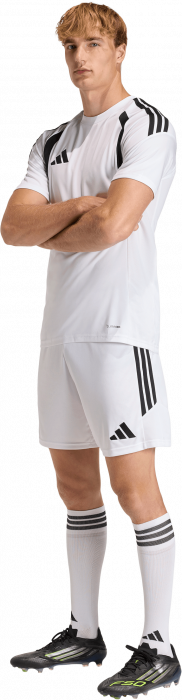Adidas - Tiro 26 League Shorts - Branco & preto