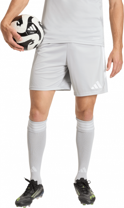 Adidas - Tiro 26 League Shorts - T Light Grey & white