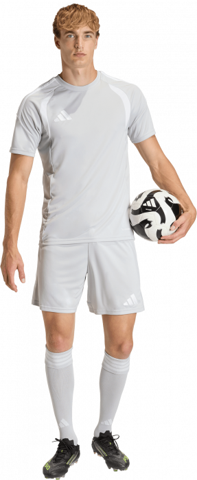 Adidas - Tiro 26 League Shorts - T Light Grey & white