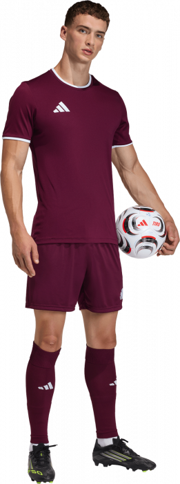 Adidas - Entrada 26 Shorts - T Maroon