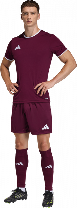 Adidas - Entrada 26 Shorts - T Maroon