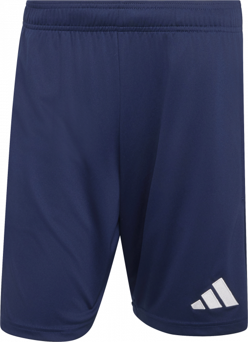 Adidas - Entrada 26 Track Shorts With Pocket - T Navy Blue & bianco