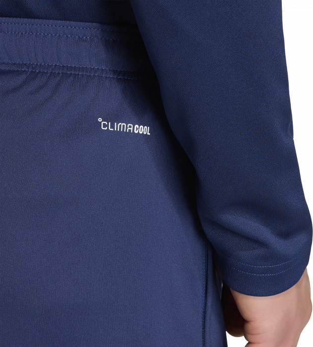 Adidas - Entrada 26 Track Shorts With Pocket - T Navy Blue & bianco