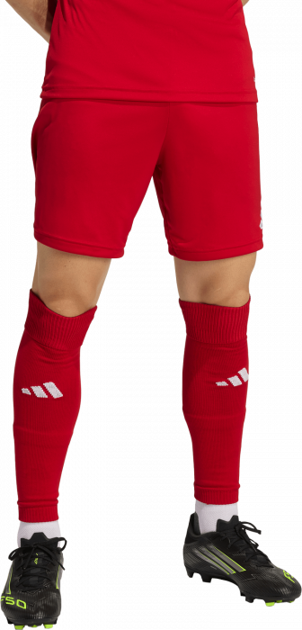 Adidas - Entrada 26 Shorts - T Power Red & hvid