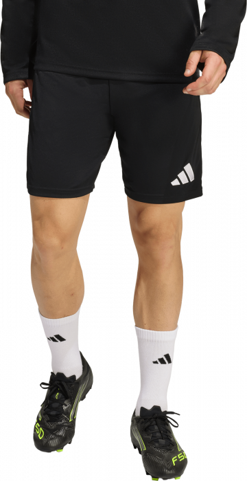 Adidas - Entrada 26 Track Shorts With Pocket - Noir & blanc