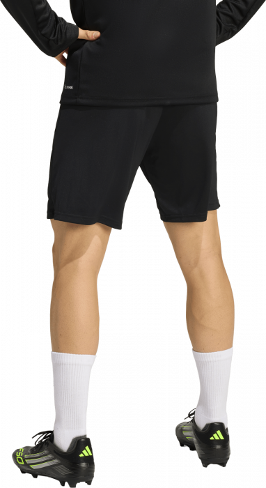 Adidas - Entrada 26 Track Shorts With Pocket - Noir & blanc