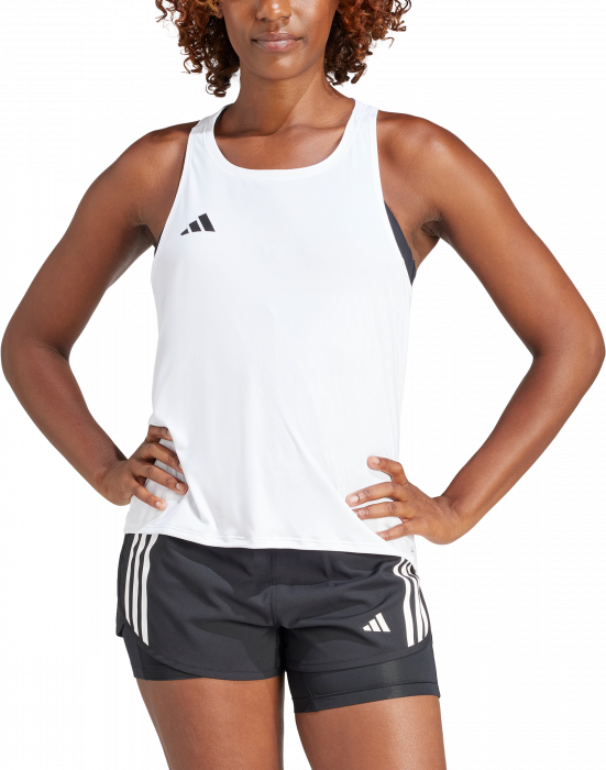 Adidas - Adizero Running Tee Women - Blanc