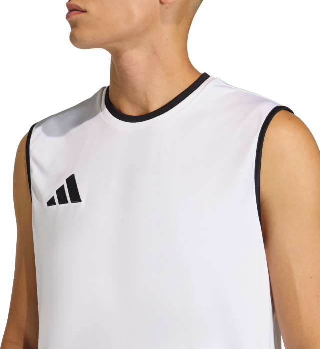 Adidas - Entrada 26 Player Jersey Shortsleeve - Biały & czarny