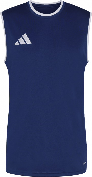 Adidas - Entrada 26 Player Jersey Shortsleeve - T Navy Blue & blanc