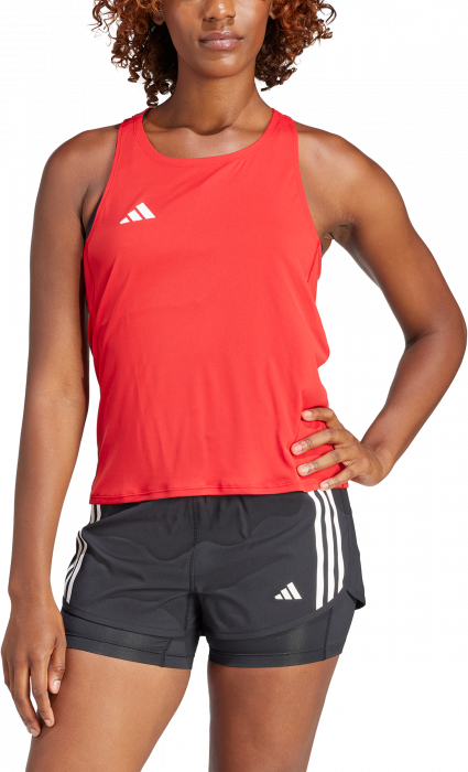 Adidas - Adizero Running Tee Women - T Power Red