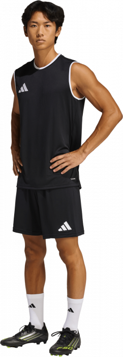 Adidas - Entrada 26 Player Jersey Shortsleeve - Black & white