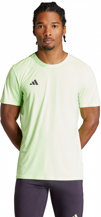 Adidas - Adizero Running Tee - Semi Green Spark