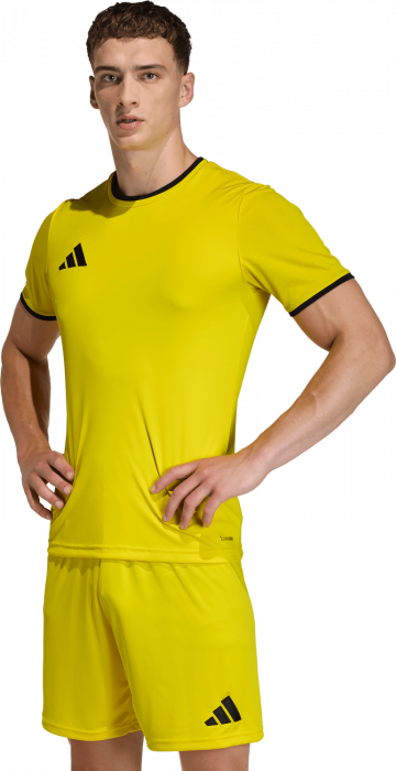 Adidas - Entrada 26 Player Jersey - T Yellow & nero