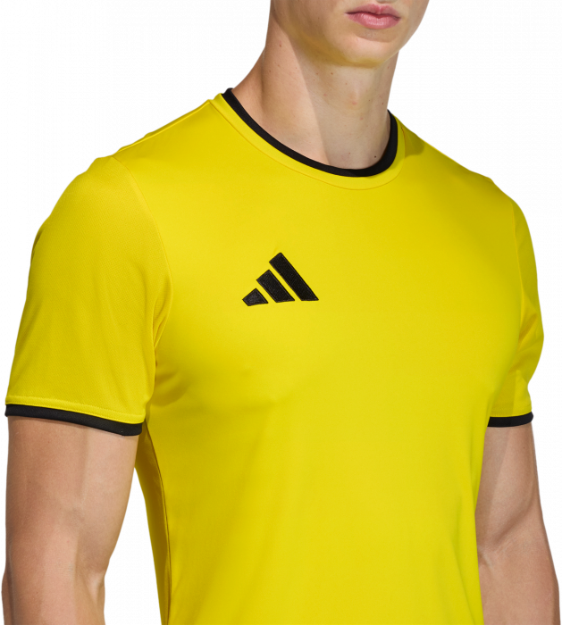 Adidas - Entrada 26 Player Jersey - T Yellow & nero